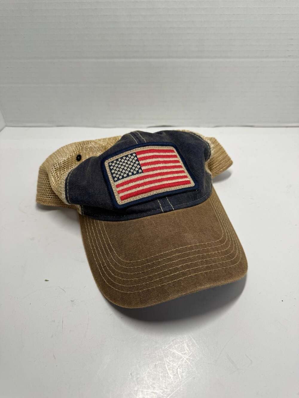 Legacy USA American Flag Patch Trucker Hat